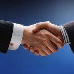 Business Agreement by handshake